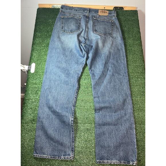 Y2K Gap 1969 Easy Fit Men's 35x32 Relaxed Straight Jeans - Picture 11 of 11